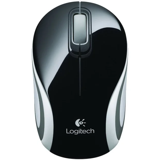 Мышь Logitech M187 (черный/серый)